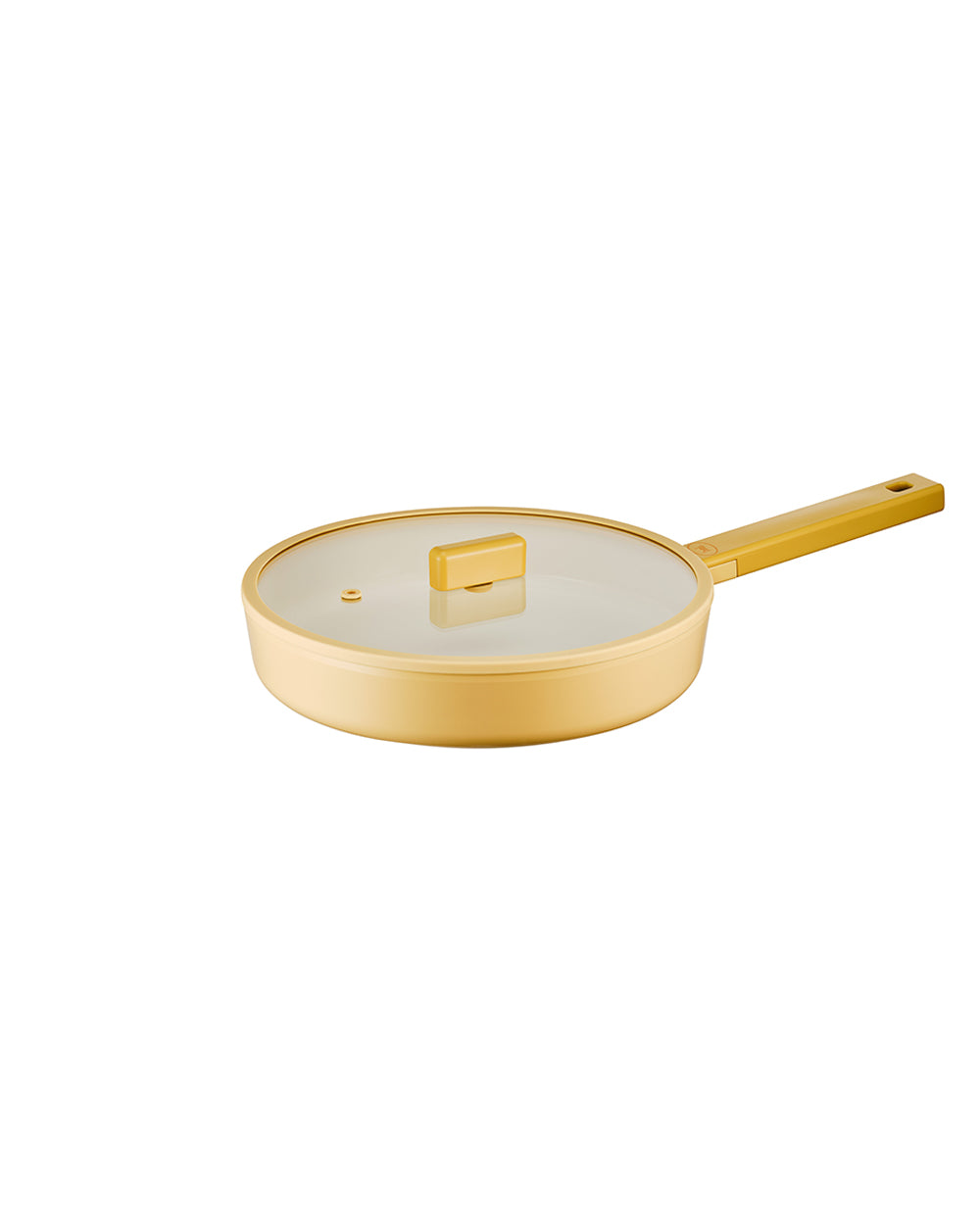 Neoflam Hej Cast Aluminum Frypan 24cm  with Glass Lid Full Induction Type