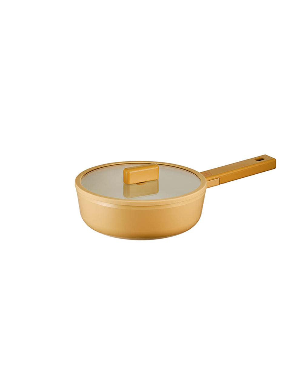 Neoflam Hej Cast Aluminum Wokpan 18cm with Glass Lid Full Induction Type