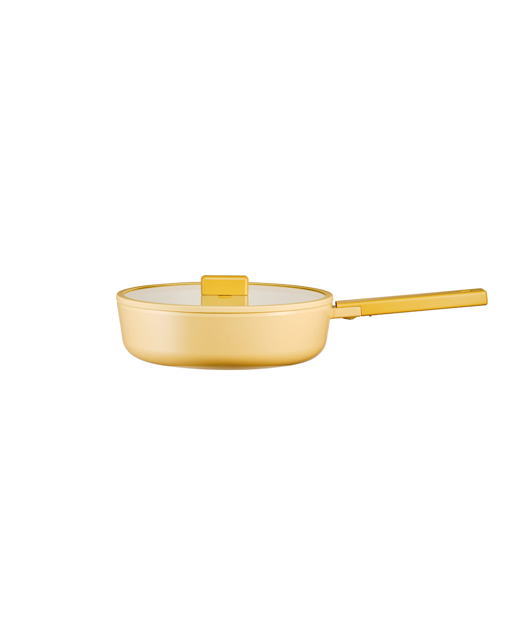 Neoflam Hej Cast Aluminum Wokpan 24cm with Glass Lid Full Induction Type