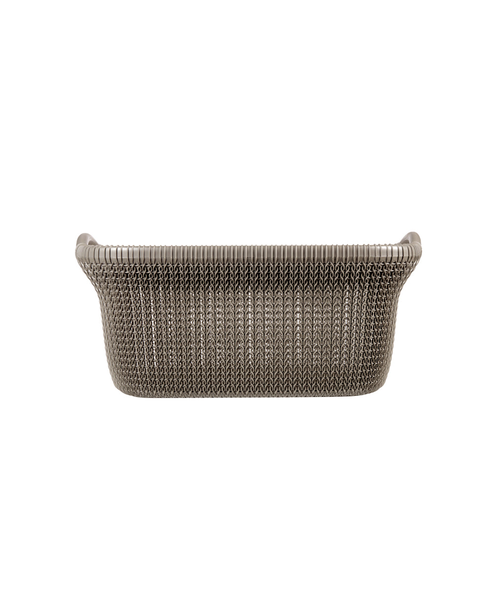 Curver 40 Liter Kint Large Laundry Basket Brown