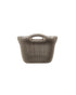Curver 40 Liter Kint Large Laundry Basket Brown
