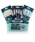Minky Microfiber Cloth Storage Basket Set with 3 pads Green