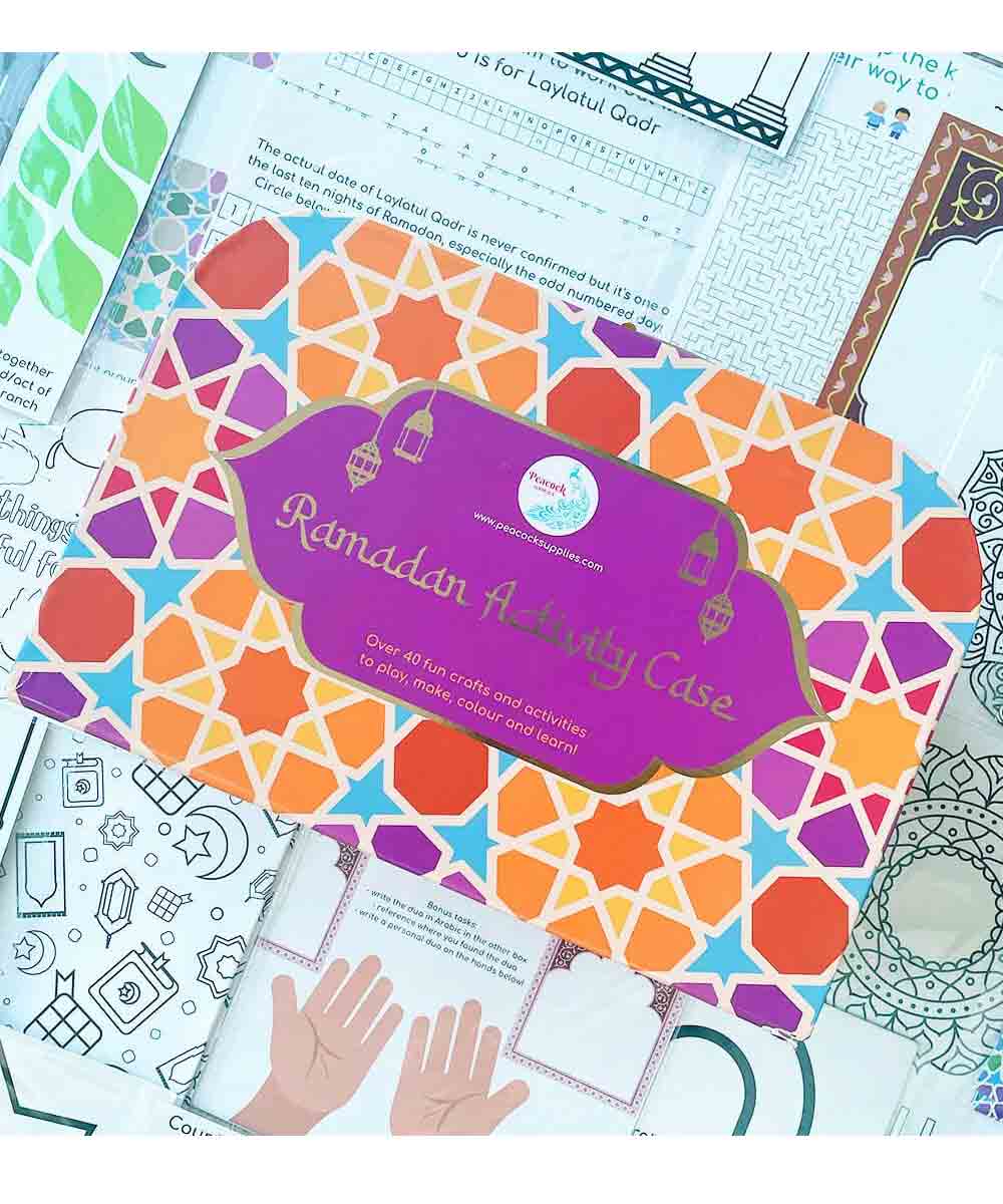 Peacock Ramadan Activity Case