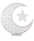 Peacock Large Geometric Moon & Star 2 Feet