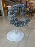Homesmiths 90cm Ramadan Tree with 60 Lights, 8 Balls & Accessories Silver