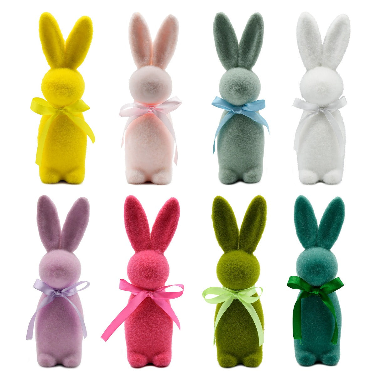Easter bunny 7x8x23.5cm Purple