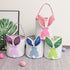 Easter basket 23x24cm Pink