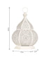 Hilalful Arabesque Lantern White Powder Color