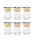 Glasstar Glasses for Tea 160ML Set of 6 Baroque