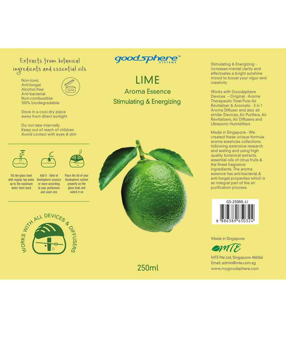 Goodsphere Aroma Essence The Citrus Collection 250ML Lime