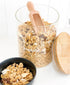 Honeybee 3 Liter Round Glass with Bamboo Cover