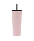 Prickly Pear Travel 24oz 2 in 1 Tumbler Pink