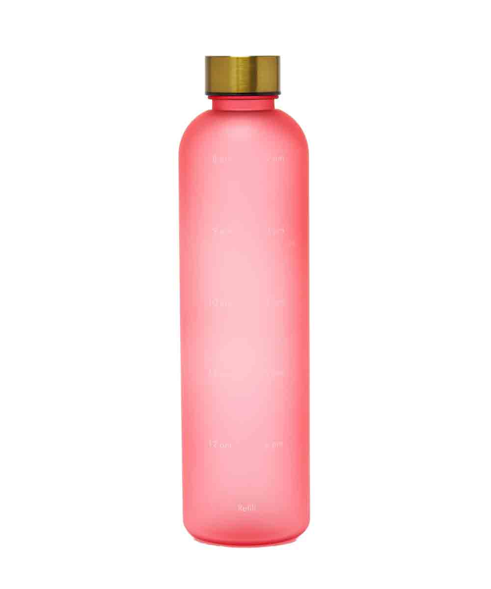Prickly Pear 1 Liter Water Tracking Bottle Pink