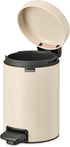 Brabantia Newicon Pedal bin 3 Liter Soft Beige