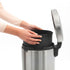 Brabantia Newicon Pedal bin 12 Liter Brilliant Steel