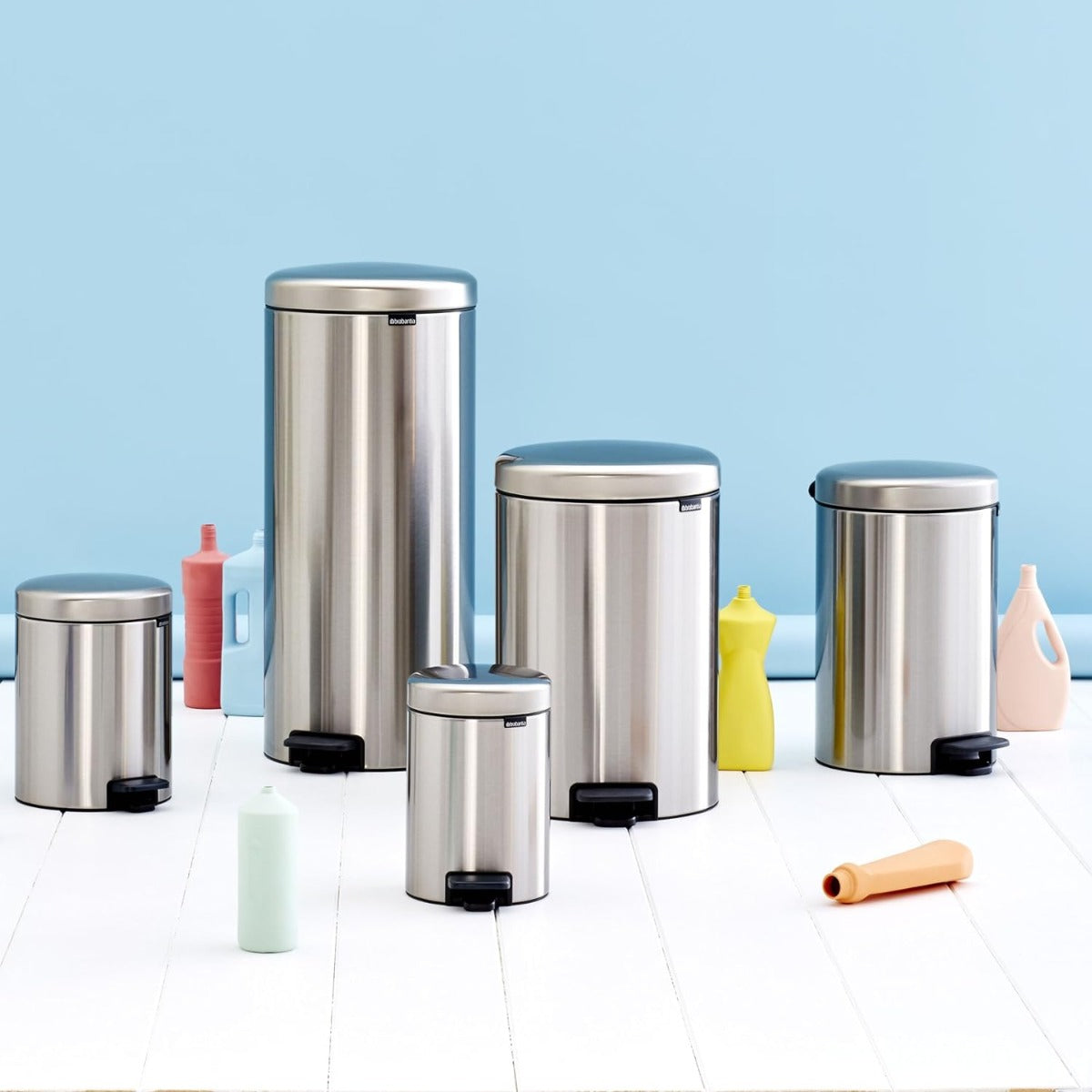 Brabantia Newicon Pedal bin 12 Liter Brilliant Steel