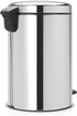 Brabantia Newicon Pedal bin 20 Liter Brilliant Steel