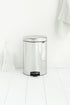 Brabantia Newicon Pedal bin 20 Liter Brilliant Steel