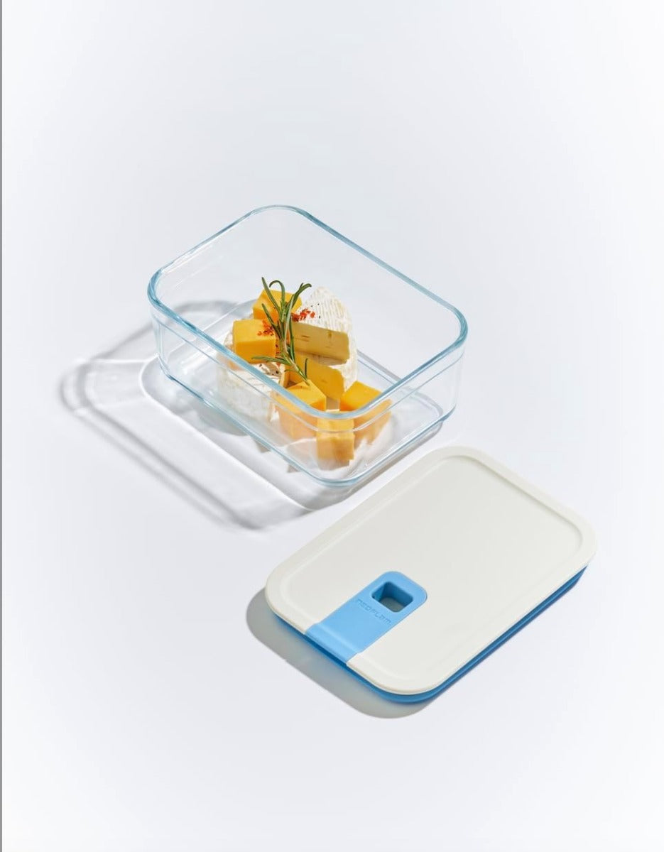 Neoflam Perfect Seal Tapered Rectangular Glass 1.1 Liter
