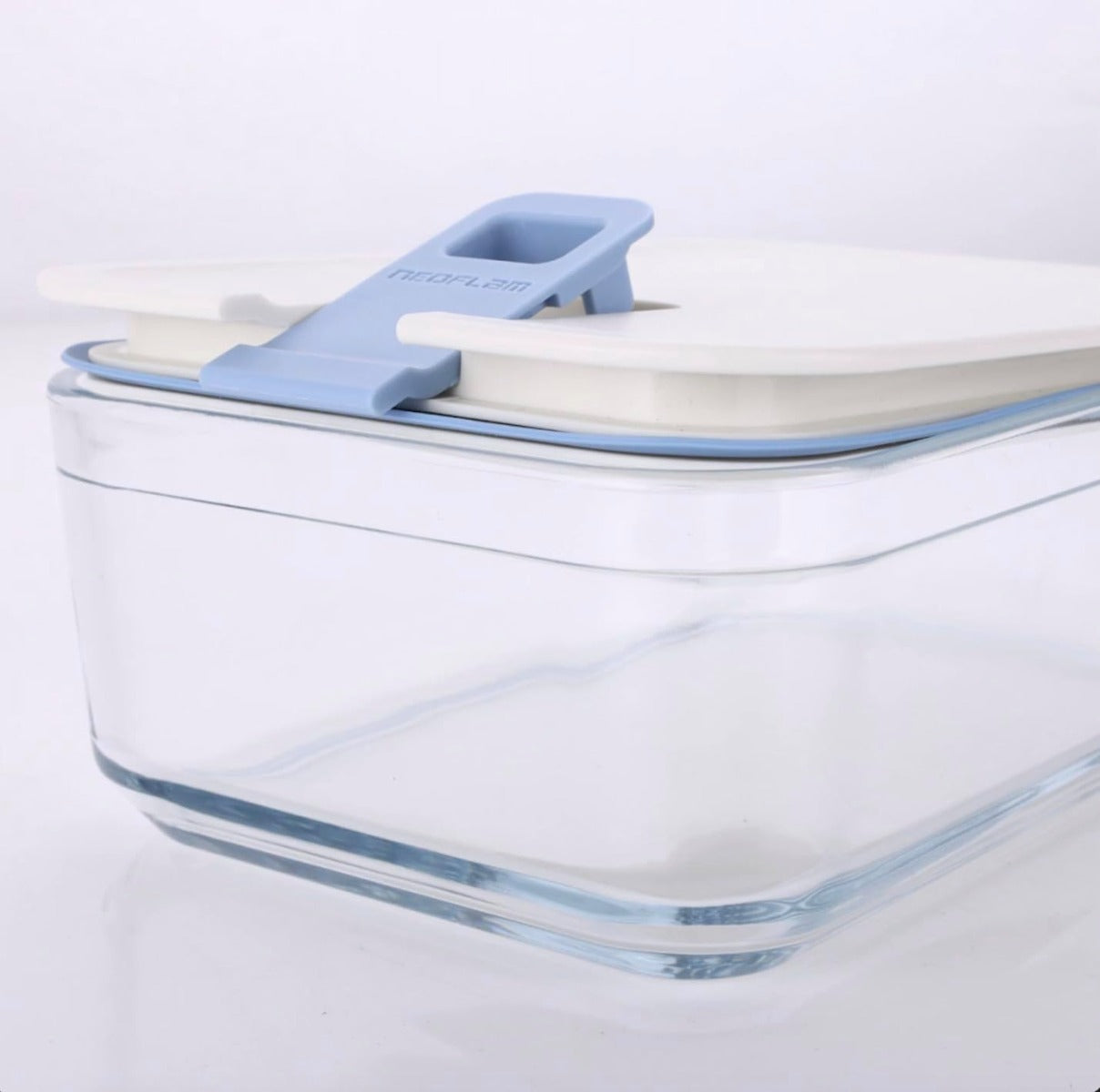 Neoflam Perfect Seal Tapered Square Glass 1.1 Liter