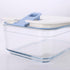 Neoflam Perfect Seal Tapered Square Glass 1.1 Liter
