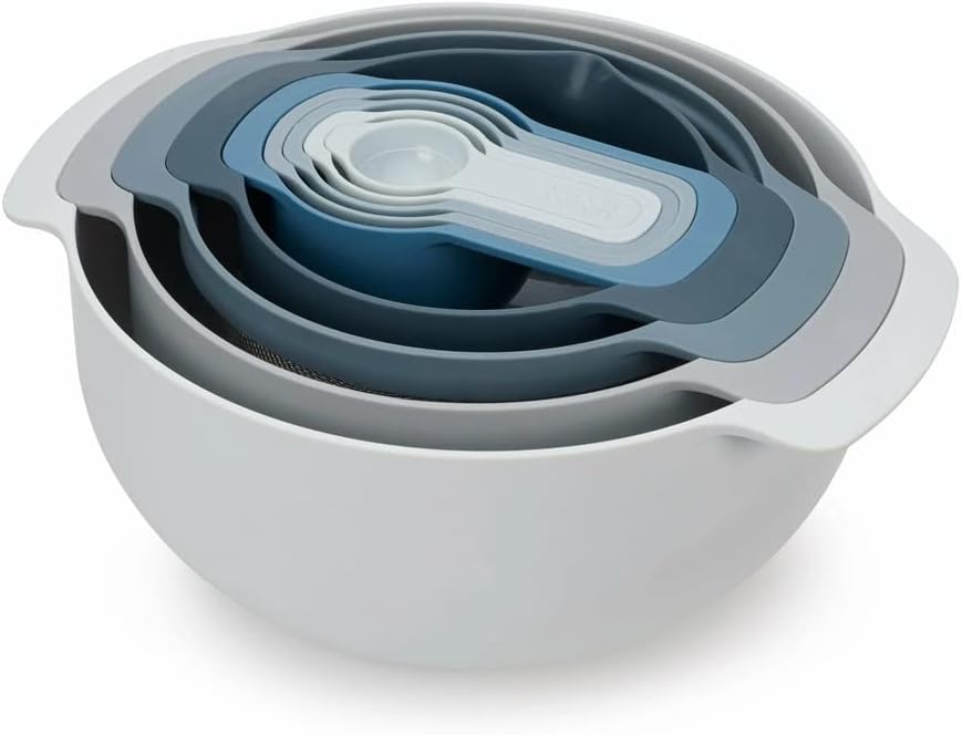 Joseph Joseph Nest Food Preparation Editions Sky Blue Set of 9