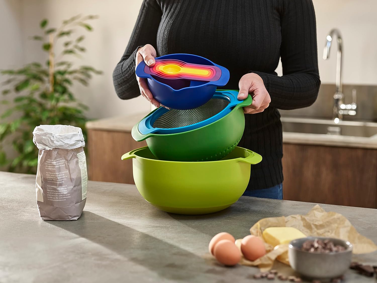 Joseph Joseph Nest Food Preparation Multicolor Set of 9