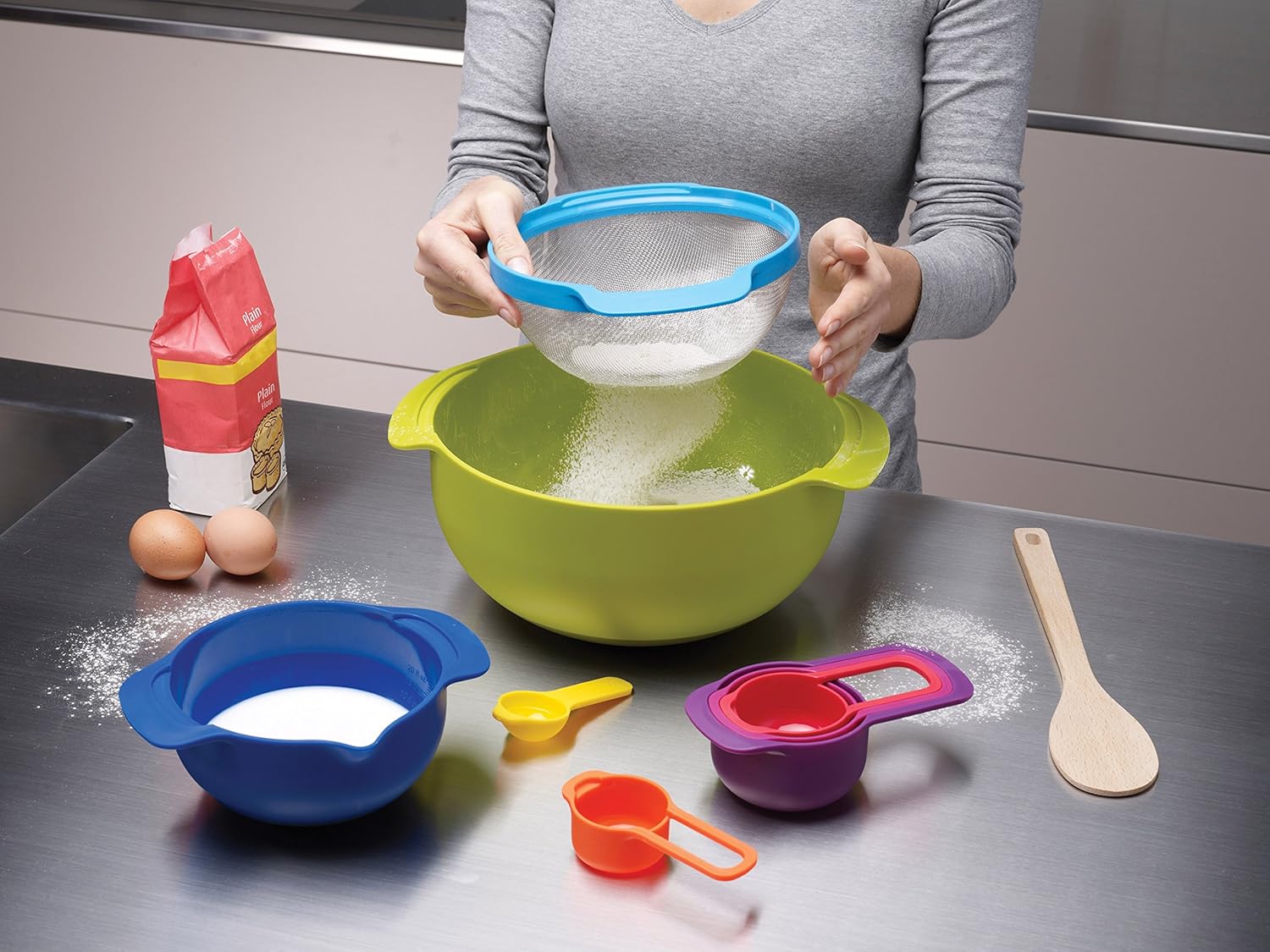 Joseph Joseph Nest Food Preparation Multicolor Set of 9