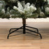 Kaemingk Alba Fir – Snowy, 210cm, Christmas Holiday Tree, Festive Xmas Home Décor, Seasonal Floor Decoration, Evergreen Accent