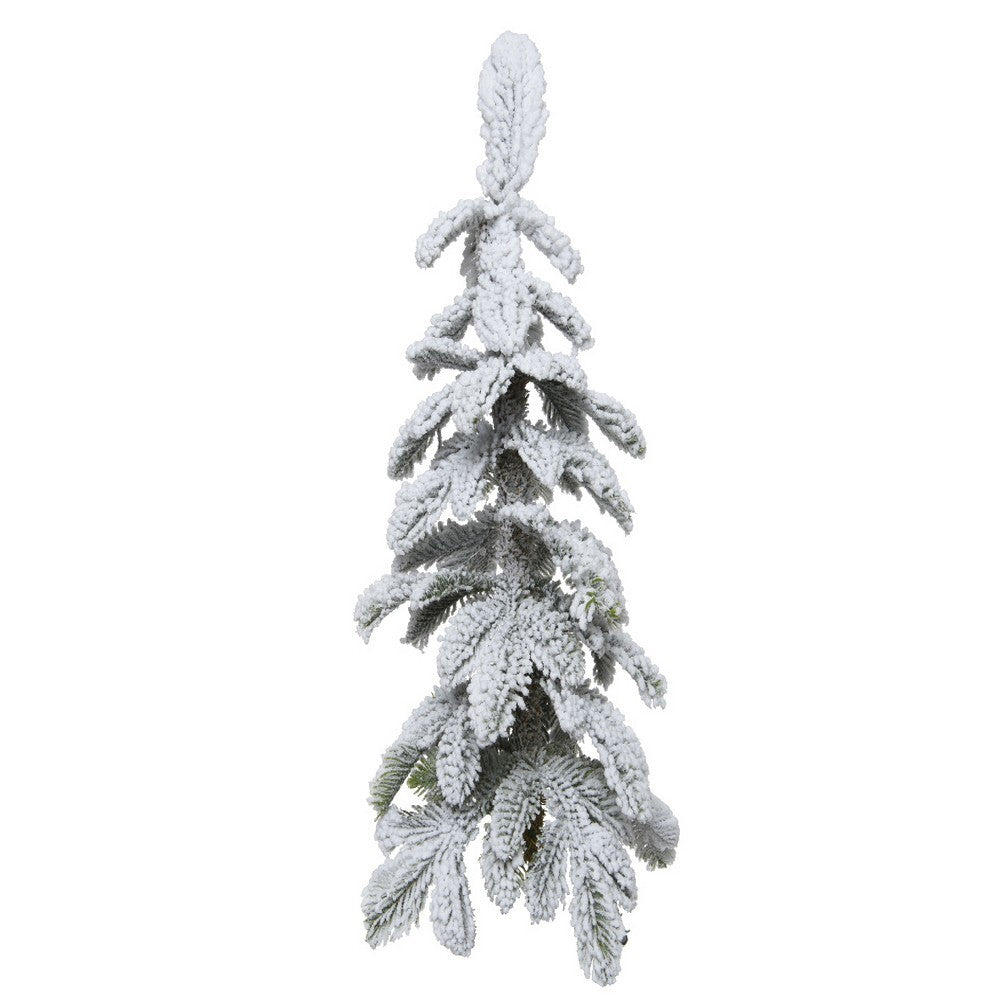 Kaemingk Alpine Mini Tree Snowy Indoor 75cm