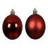 Kaemingk Baubles Shatterproof Shiny  Matt Mix Red 8cm