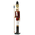 Kaemingk Nutcracker Firwood W/Scepter Oxblood 89cm