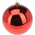 Koopman Christmas Ball, Xmas Ornament, Holiday Seasonal Decoration for Tree, Home, Office, Party, Tabletop & Festive Display, – 140mm Red Assorted 1 Piece