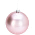 Koopman Christmas Ball, Xmas Ornament, Holiday Seasonal Decoration for Tree, Home, Office, Party, Tabletop & Festive Display, – 140mm Pink Assorted 1 Piece
