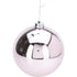 Koopman Christmas Ball, Xmas Ornament, Holiday Seasonal Decoration for Tree, Home, Office, Party, Tabletop & Festive Display, – 140mm Pink Assorted 1 Piece