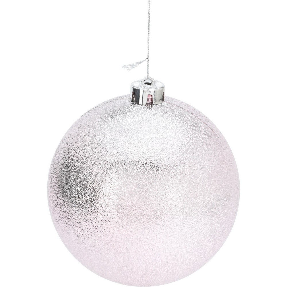 Koopman Christmas Ball, Xmas Ornament, Holiday Seasonal Decoration for Tree, Home, Office, Party, Tabletop & Festive Display, – 140mm Pink Assorted 1 Piece