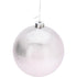 Koopman Christmas Ball, Xmas Ornament, Holiday Seasonal Decoration for Tree, Home, Office, Party, Tabletop & Festive Display, – 140mm Pink Assorted 1 Piece