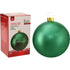 Koopman Inflatable Christmas Ball, Xmas Ornament, Holiday Seasonal Decoration for Tree, Home, Garden, Party & Festive Display –  45cm Green