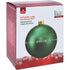 Koopman Inflatable Christmas Ball, Xmas Ornament, Holiday Seasonal Decoration for Tree, Home, Garden, Party & Festive Display –  65cm Green