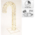 Koopman Candy Cane LED Decoration – 75cm Gold Christmas Ornament, Holiday Seasonal Decor for Home, Garden, Tree & Festive Display