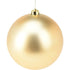 Koopman Christmas Ball, Xmas Ornament, Holiday Seasonal Decoration for Tree, Home, Office, Party, Tabletop & Festive Display – 140mm Gold, Assorted 1 Piece