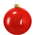 Koopman Inflatable Christmas Ball, Xmas Ornament, Holiday Seasonal Decoration for Tree, Home, Garden, Party & Festive Display –  45cm Red