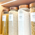 Tidy Wood Glass Jar 3400ML 1 Piece