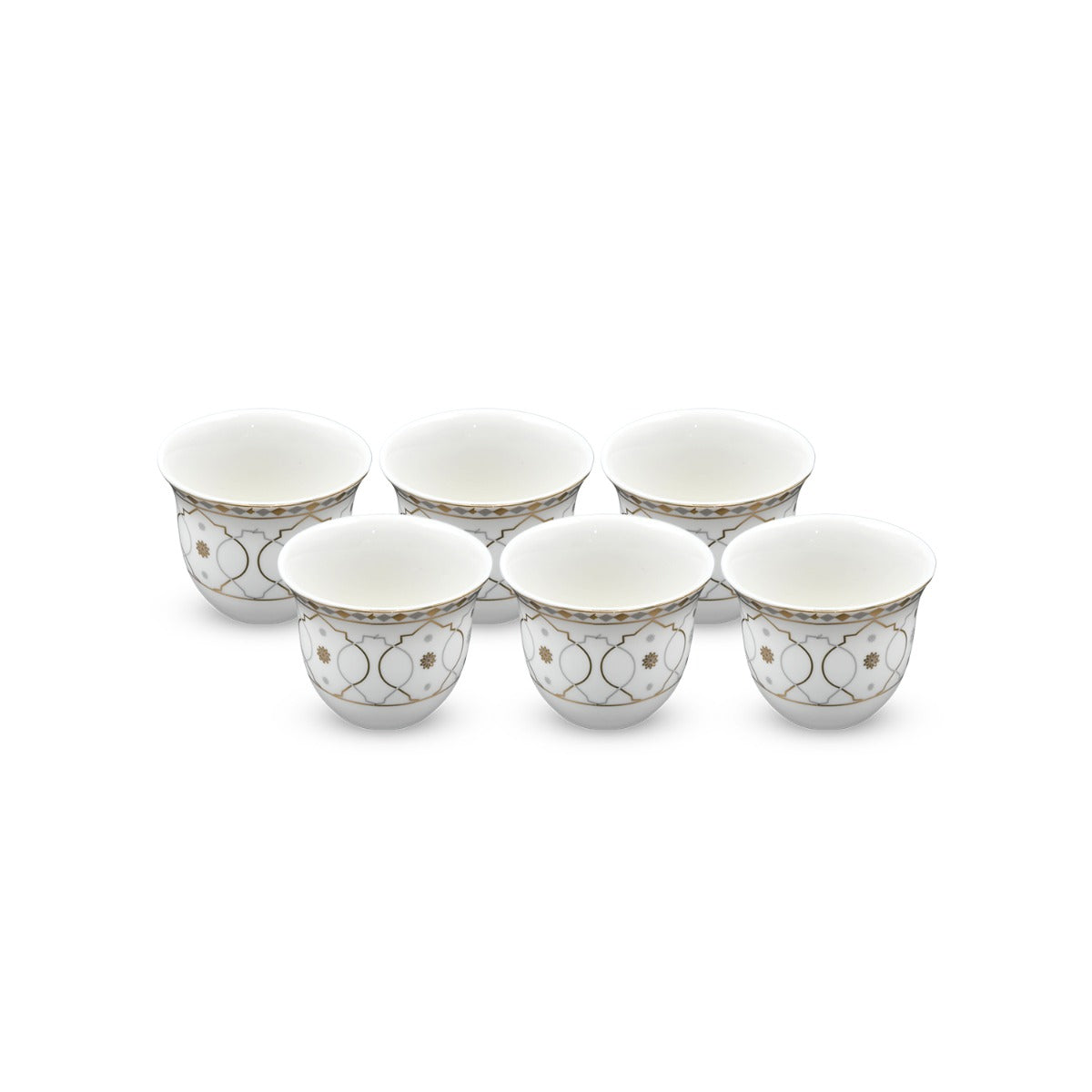 Rosa Andalus Cawa Cup Set 6 Pieces