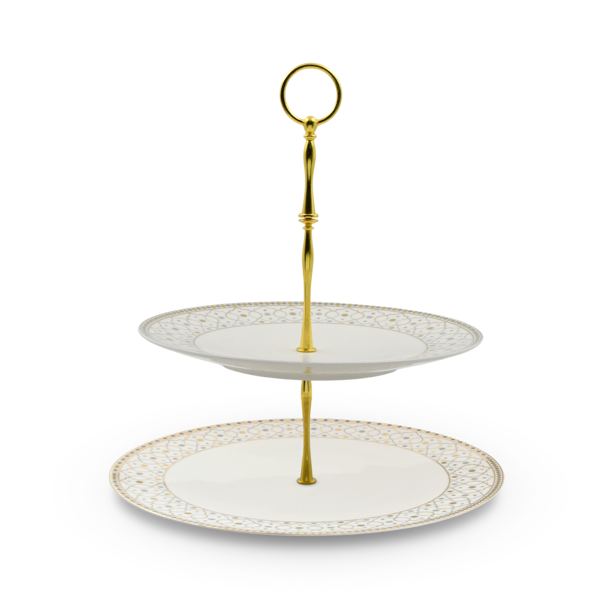 Rosa Andalus 2 Tier Serving Platter