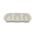 Rosa Andalus 3 Divided Serving Plate