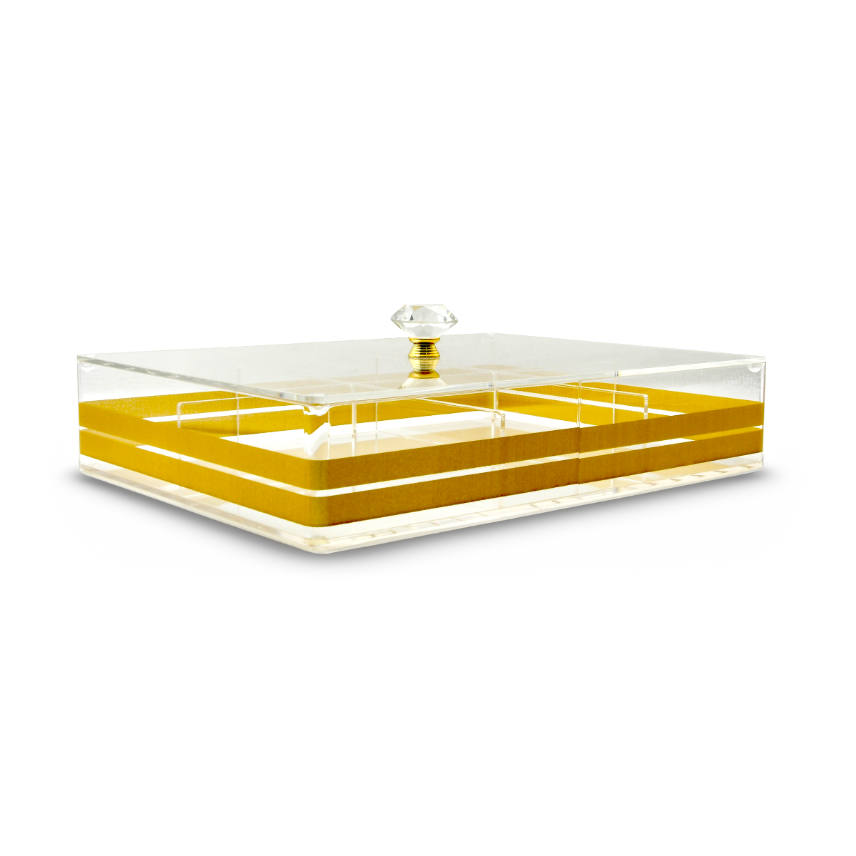 Homesmiths Luxechefhome Acrylic Rectangle Tray M
