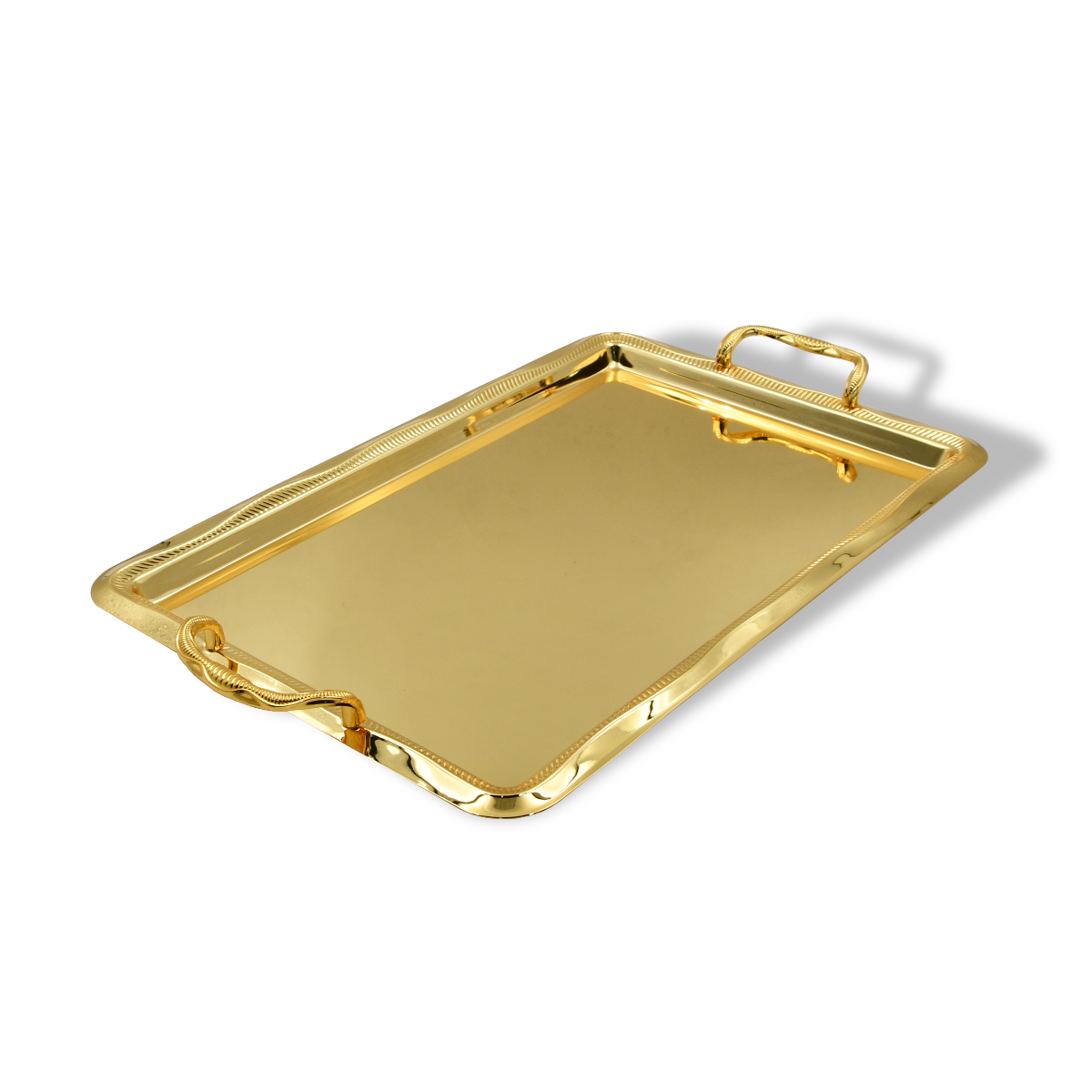 Homesmiths Ramadan Medium Rectangle Tray Gold