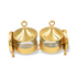 HS Ramadan Twin Serving Storage Gold