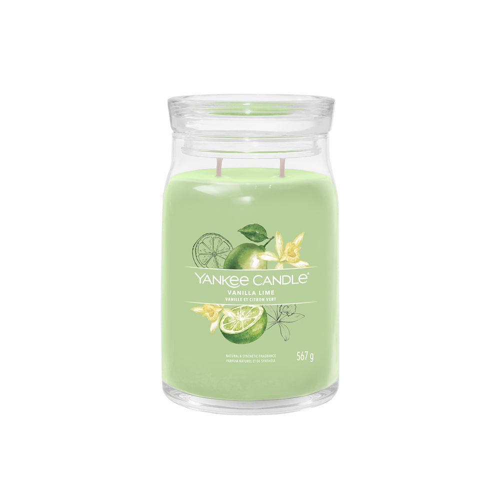Yankee Signature Jar L Vanilla Lime